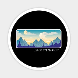 Back to nature Magnet